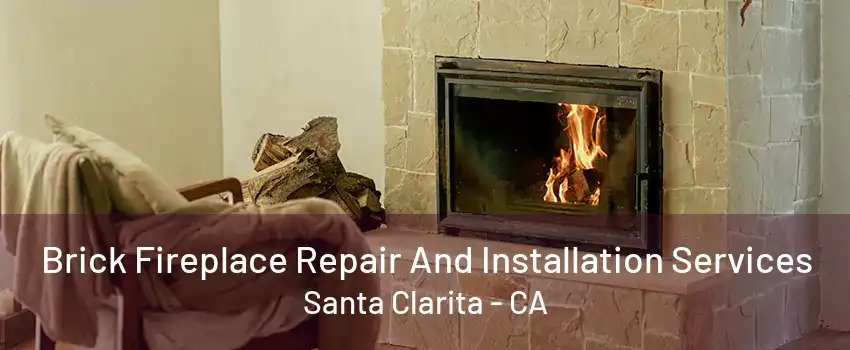 Brick Fireplace Repair And Installation Services Santa Clarita - CA