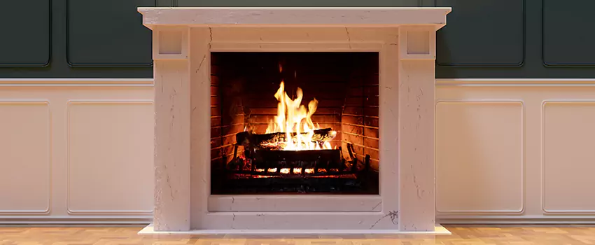 Decorative Electric Fireplace Installation in Santa Clarita, California