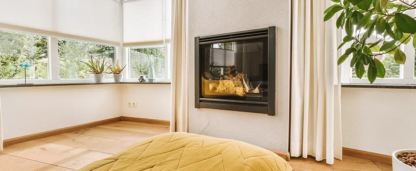 Residential Fireplace Ceramic Glass Installation in Santa Clarita, CA