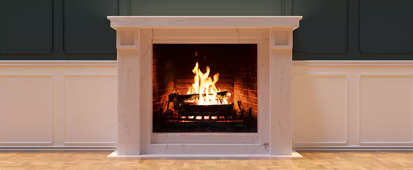 Open Flame Wood-Burning Fireplace Installation Services in Santa Clarita, California