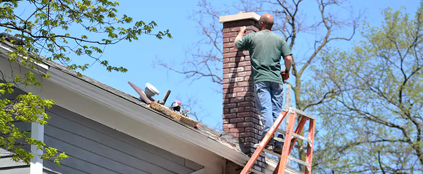 Vinyl and PVC Chimney Flashing Installation in Santa Clarita, CA